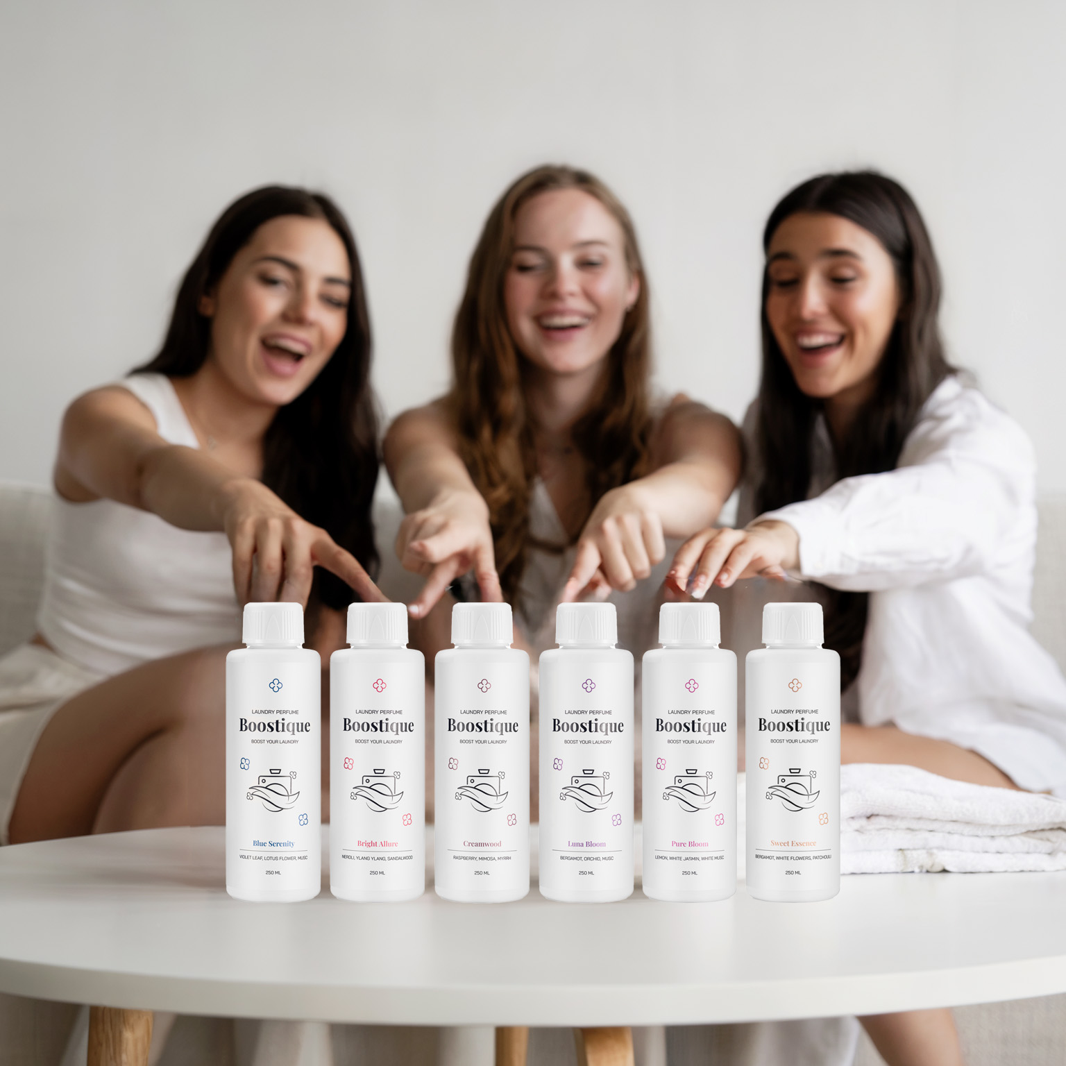 parfémy na praní Boostique